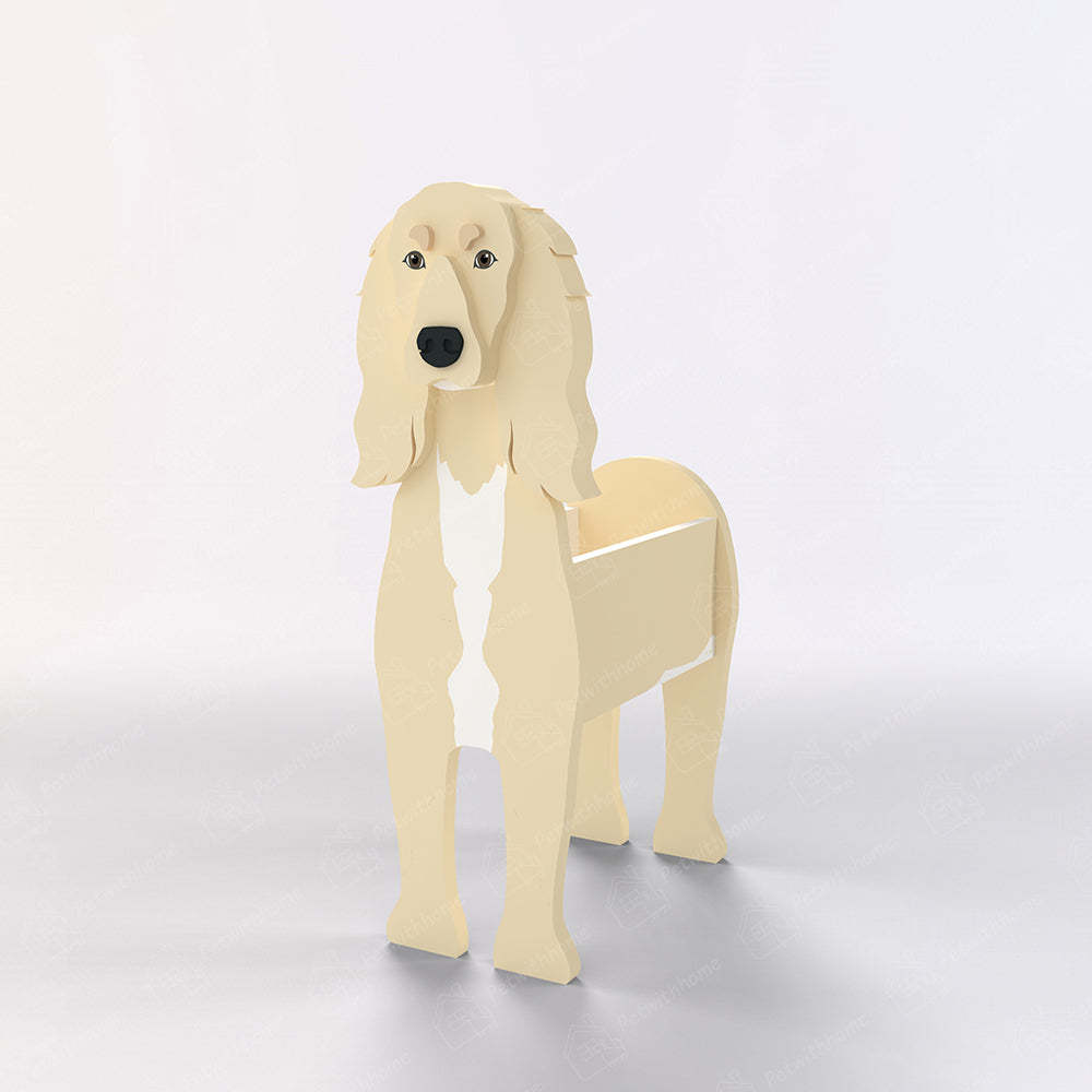 Saluki Dog Planter-PLAWLTD