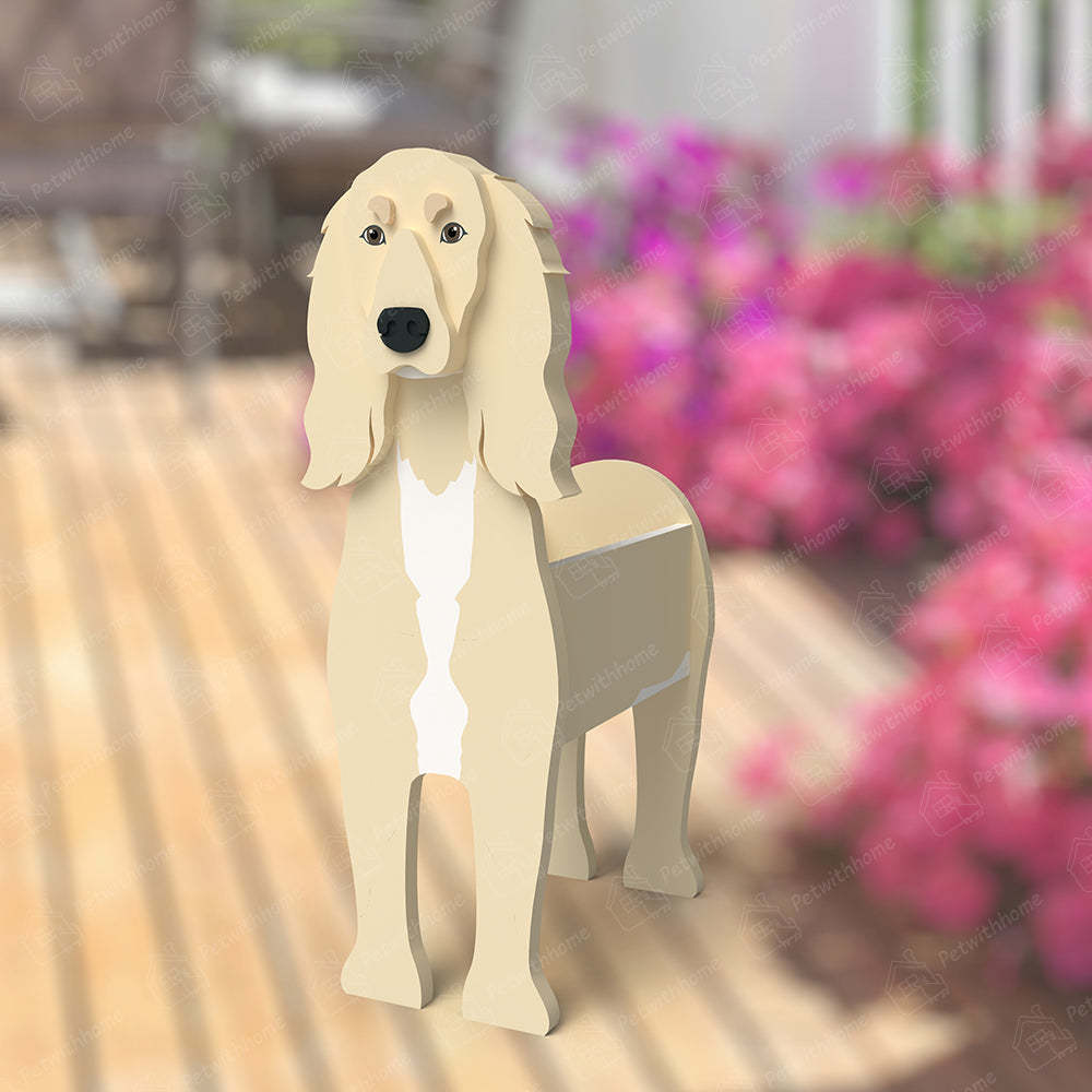Saluki Dog Planter-PLAWLTD