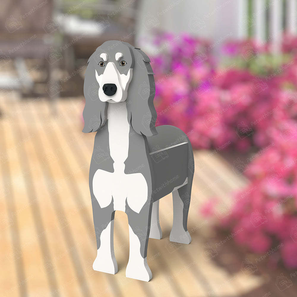 Saluki Dog Planter-PLAWLTD