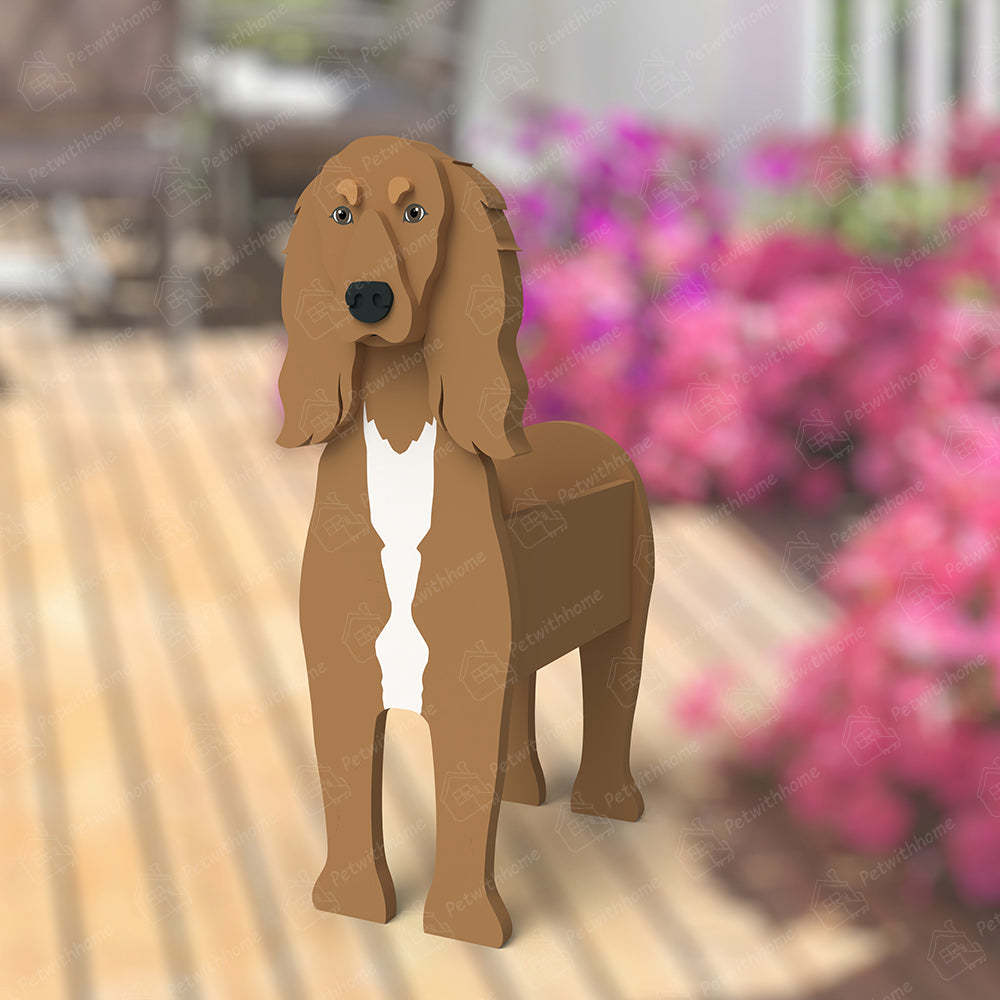 Saluki Dog Planter-PLAWLTD