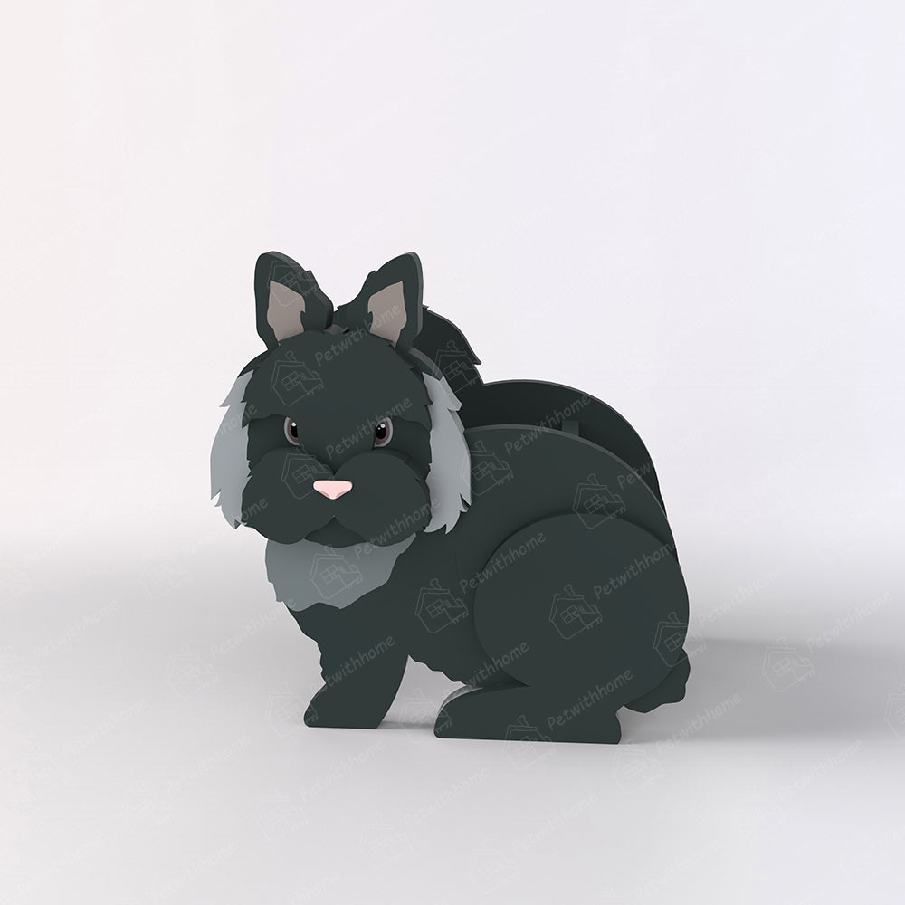 Lionhead Rabbit Planter-PLAWLTD