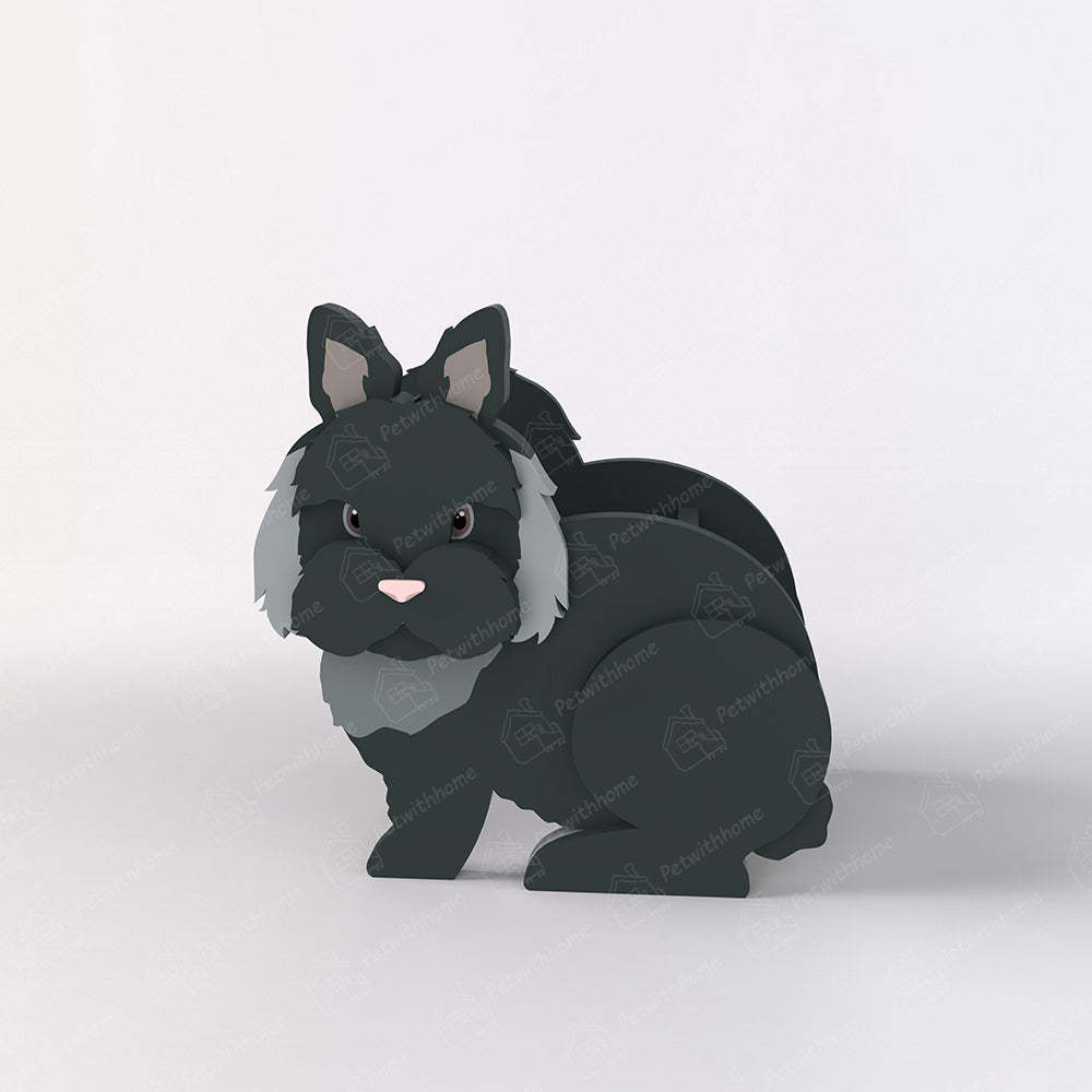 Lionhead Rabbit Planter-PLAWLTD