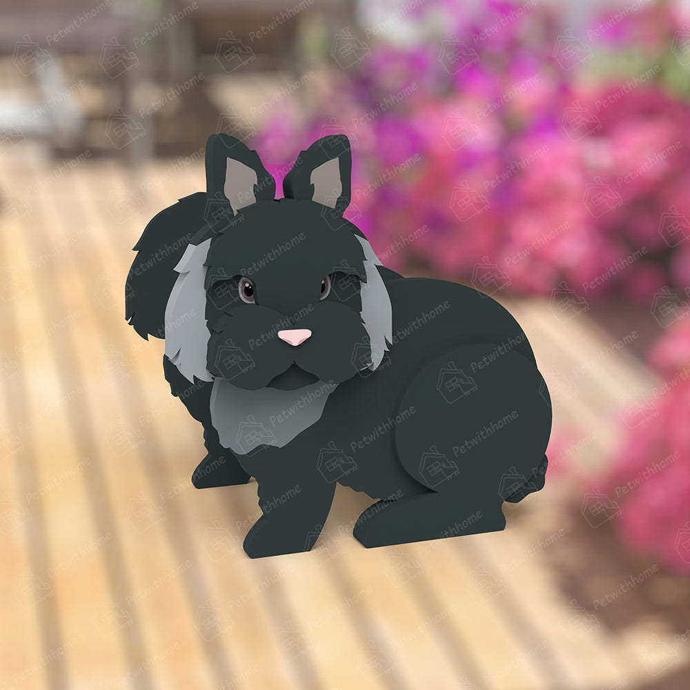 Lionhead Rabbit Planter-PLAWLTD