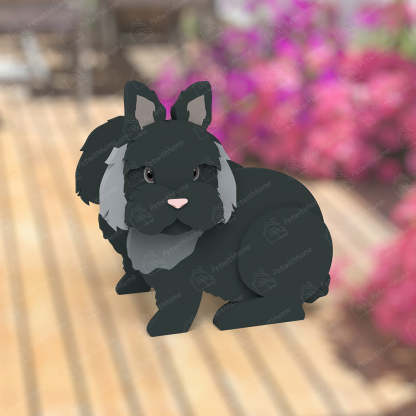 Lionhead Rabbit Planter-PLAWLTD