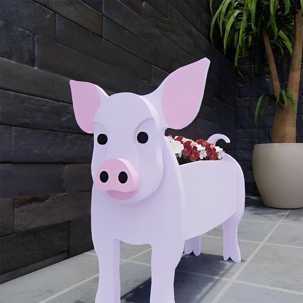 Pink Pig Planter-PLAWLTD