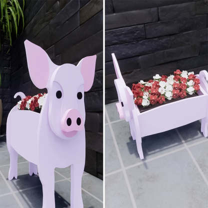 Pink Pig Planter-PLAWLTD