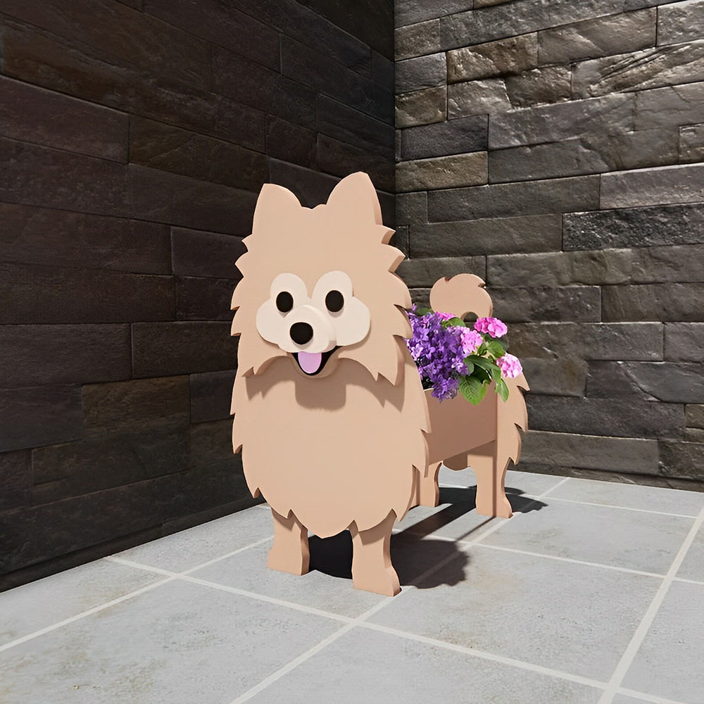 Pomeranian Planter-PLAWLTD