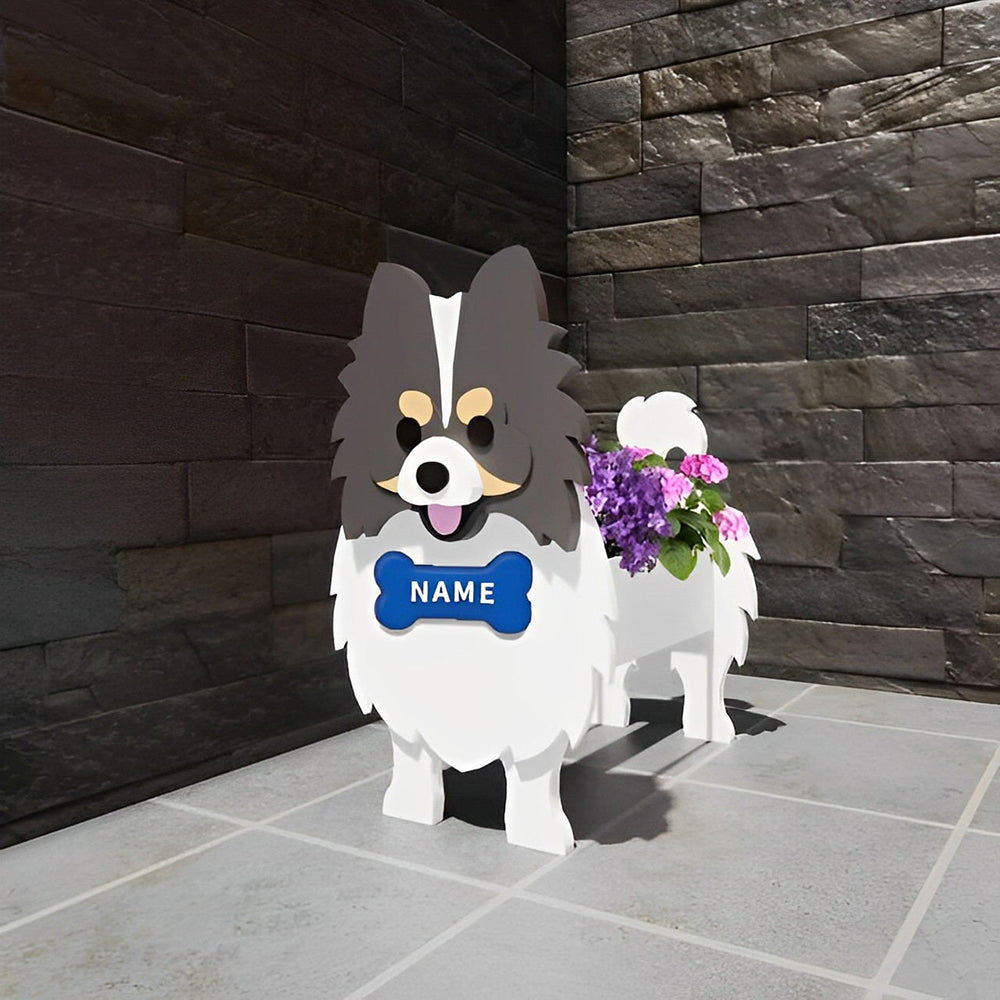 Pomeranian Planter-PLAWLTD