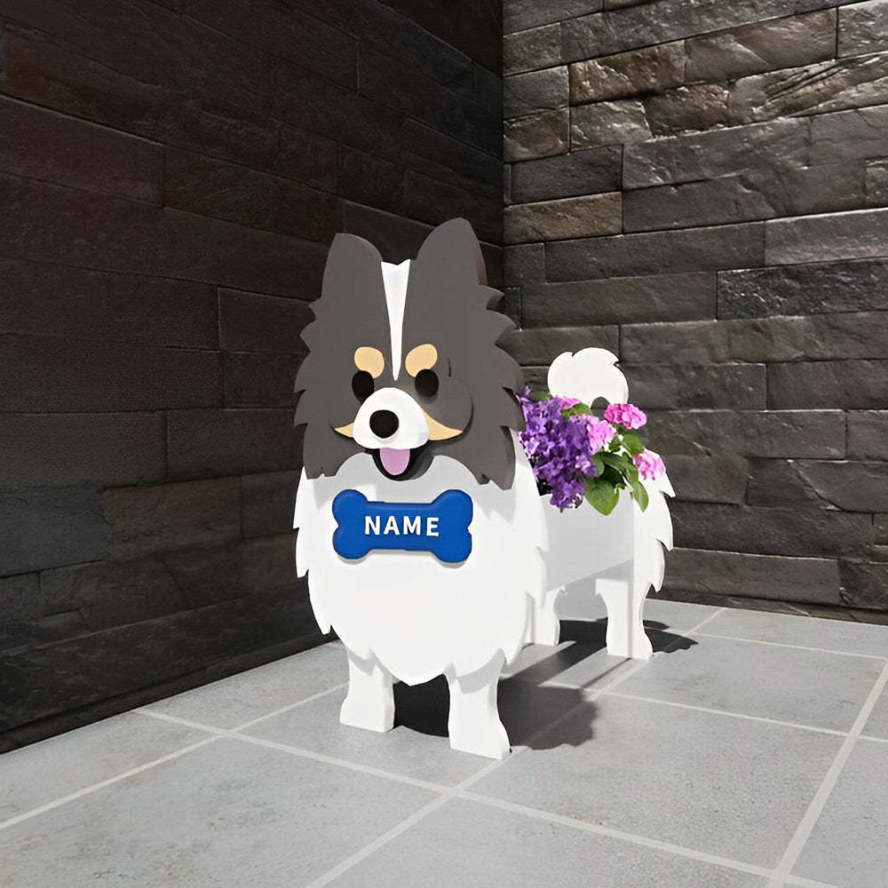 Pomeranian Planter-PLAWLTD