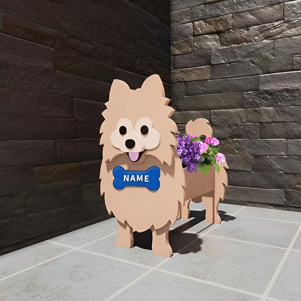 Pomeranian Planter-PLAWLTD