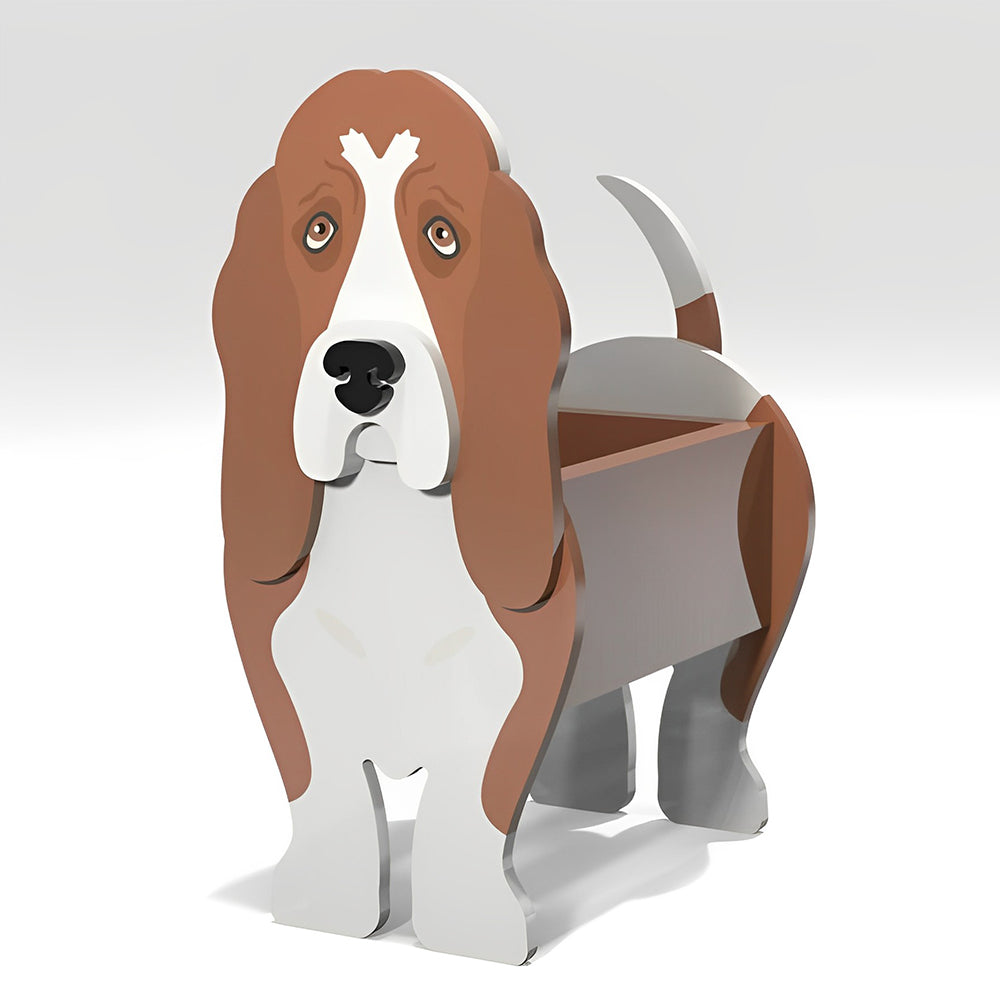 Basset Hound Planter-PLAWLTD