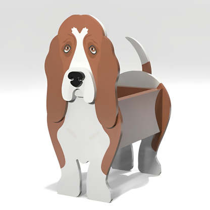 Basset Hound Planter-PLAWLTD