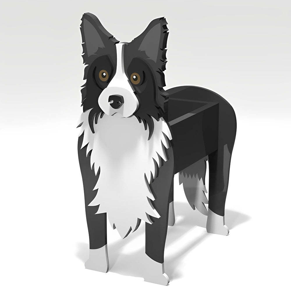 Border Collie Planter-PLAWLTD