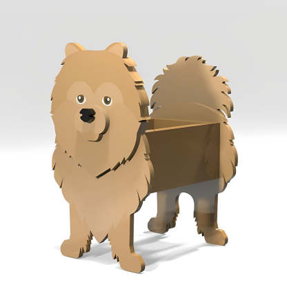 Pomeranian Planter-PLAWLTD