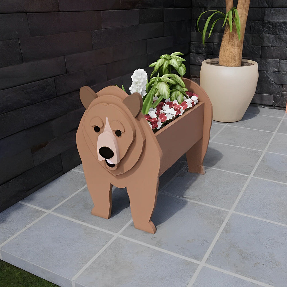 Brown Bear Planter-PLAWLTD