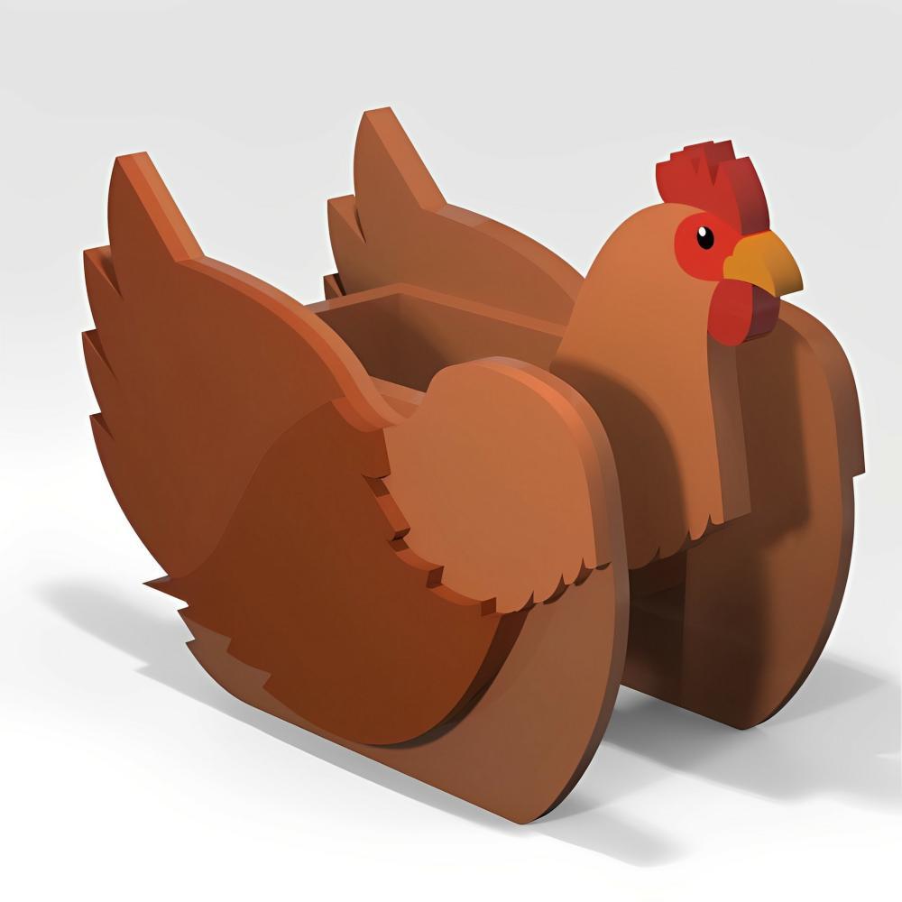 Rooster Planter-PLAWLTD