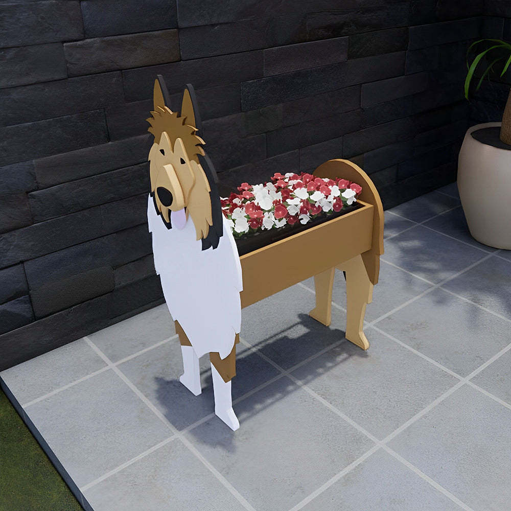 Rough Collie Planter-PLAWLTD