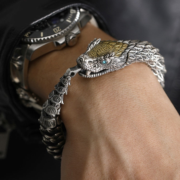 🔥Today's Lowest Price - 🐍 JÖRMUNGANDR - The World Serpent Bracelet（Same as the video）🔥