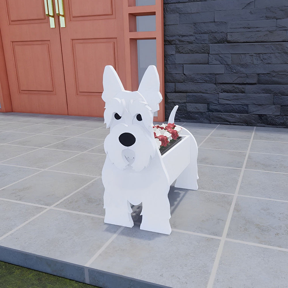 Scottish Terrier Planter-PLAWLTD