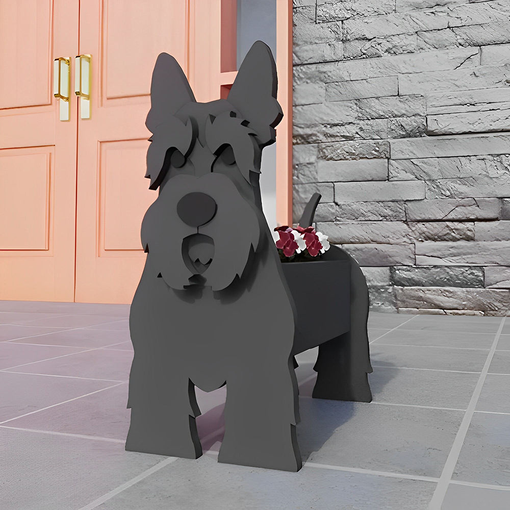 Scottish Terrier Planter-PLAWLTD
