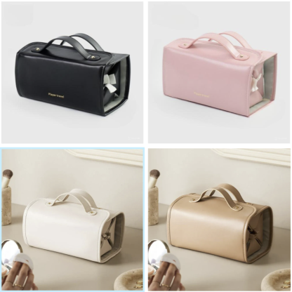 TO DAY 49% OFF Leather Waterproof Cosmetic Bag-PLAWLTD