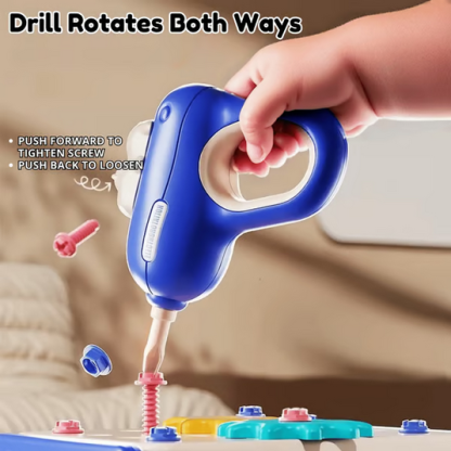 Hippo All-in-one Tool Hub DIY Montessori Tool Box Set🔧🔧