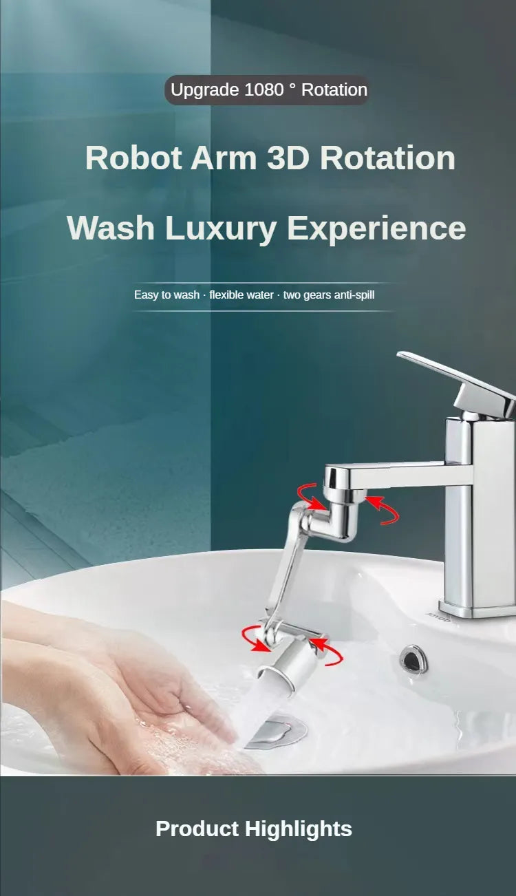 Universal 1080° Rotation Faucet