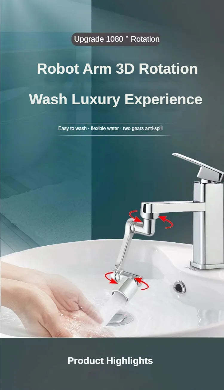 Universal 1080° Rotation Faucet