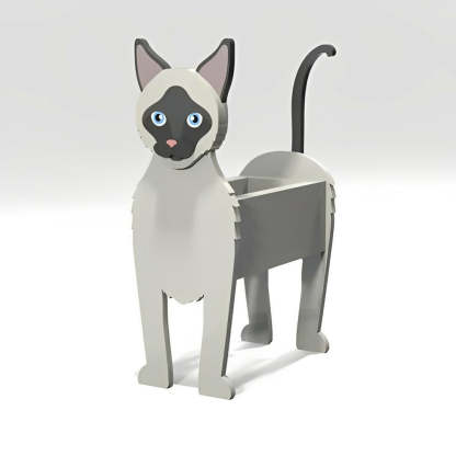 Siamese Cat Planter-PLAWLTD
