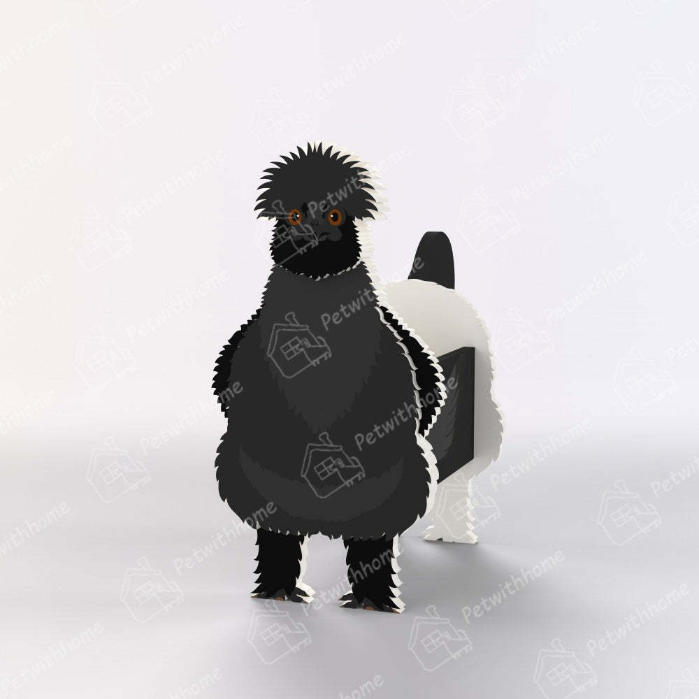 Silkie Chicken Planter-PLAWLTD