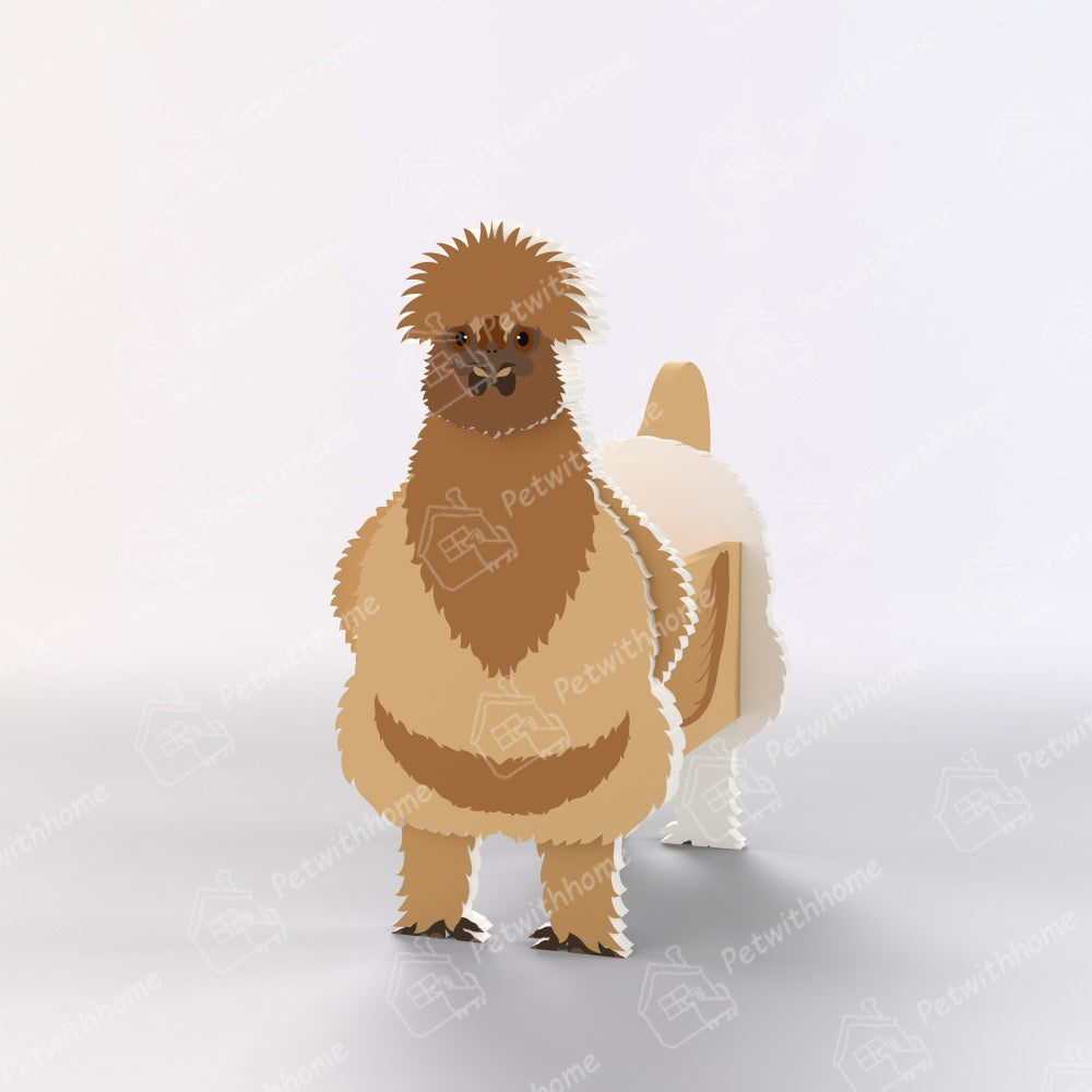 Silkie Chicken Planter-PLAWLTD