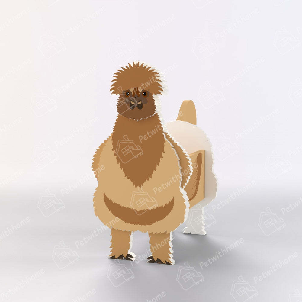 Silkie Chicken Planter-PLAWLTD