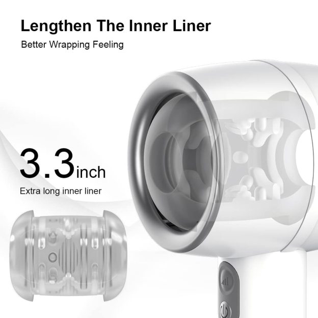 🔥LAST DAY PROMOTION-80% OFF🔥AUTOMATIC 6 FREQUENCY TELESCOPIC HANDHELD MALE MASTURBATOR-PLAWLTD