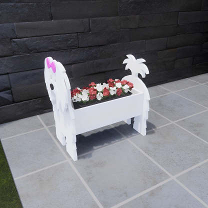 Coton du Tulear Dog Planter-PLAWLTD