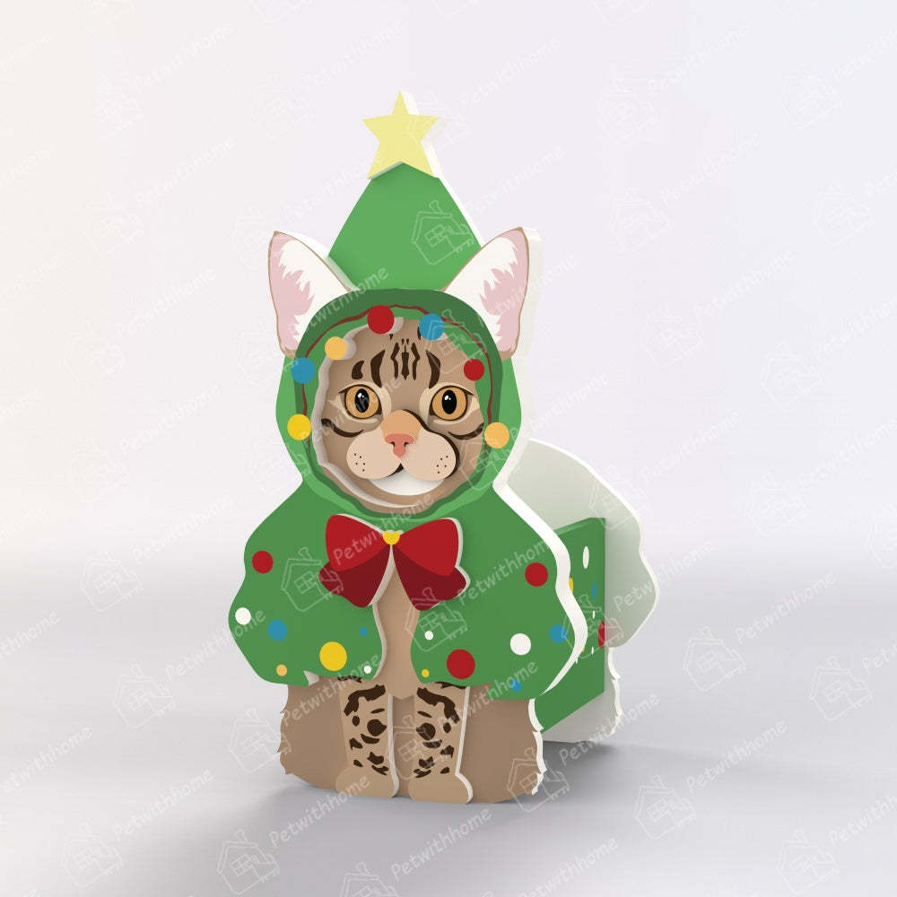 Typical Cat Christmas Planter-PLAWLTD