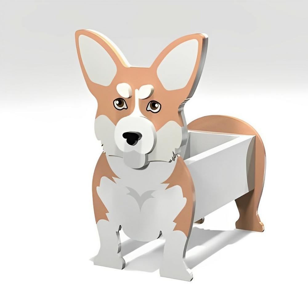Welsh Corgi Planter-PLAWLTD