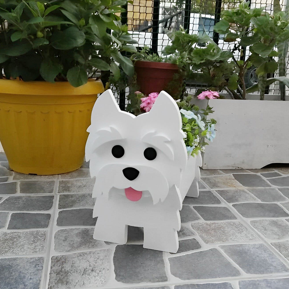 West Highlander Dog Planter-PLAWLTD