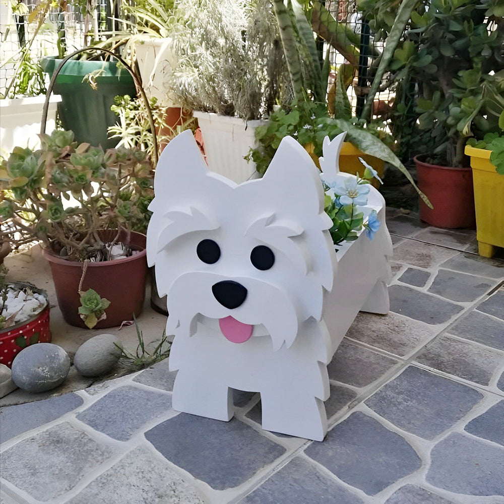 West Highlander Dog Planter-PLAWLTD