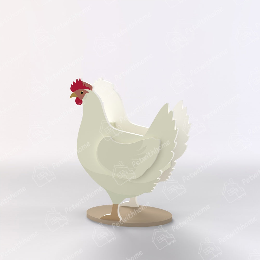 White Chicken Planter-PLAWLTD