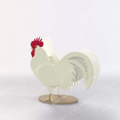 White Chicken Planter-PLAWLTD