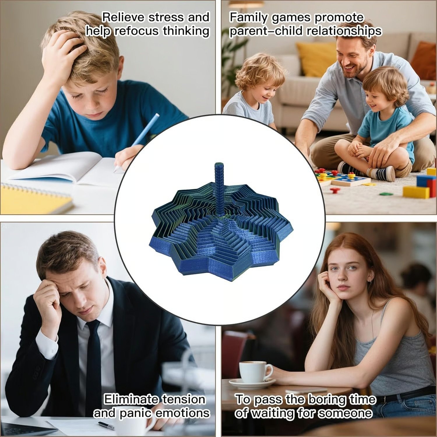 Buy 1 Get 1 Free✨2025 Premium 3D Printed Sensory Fidget Star