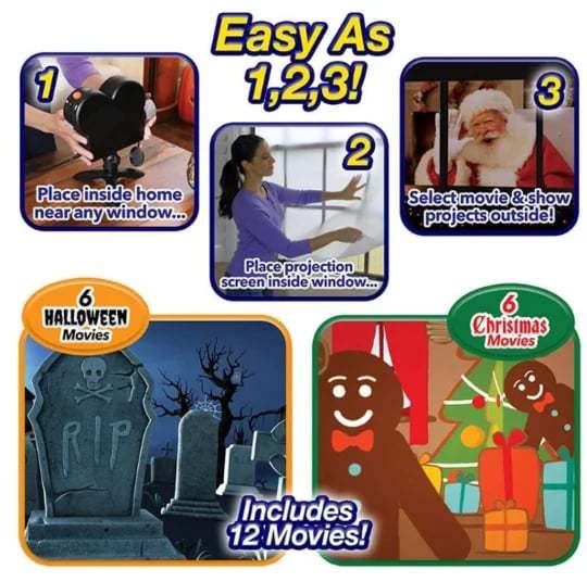 Halloween Pre-Sale 49% OFF-Halloween Holographic Projection-PLAWLTD