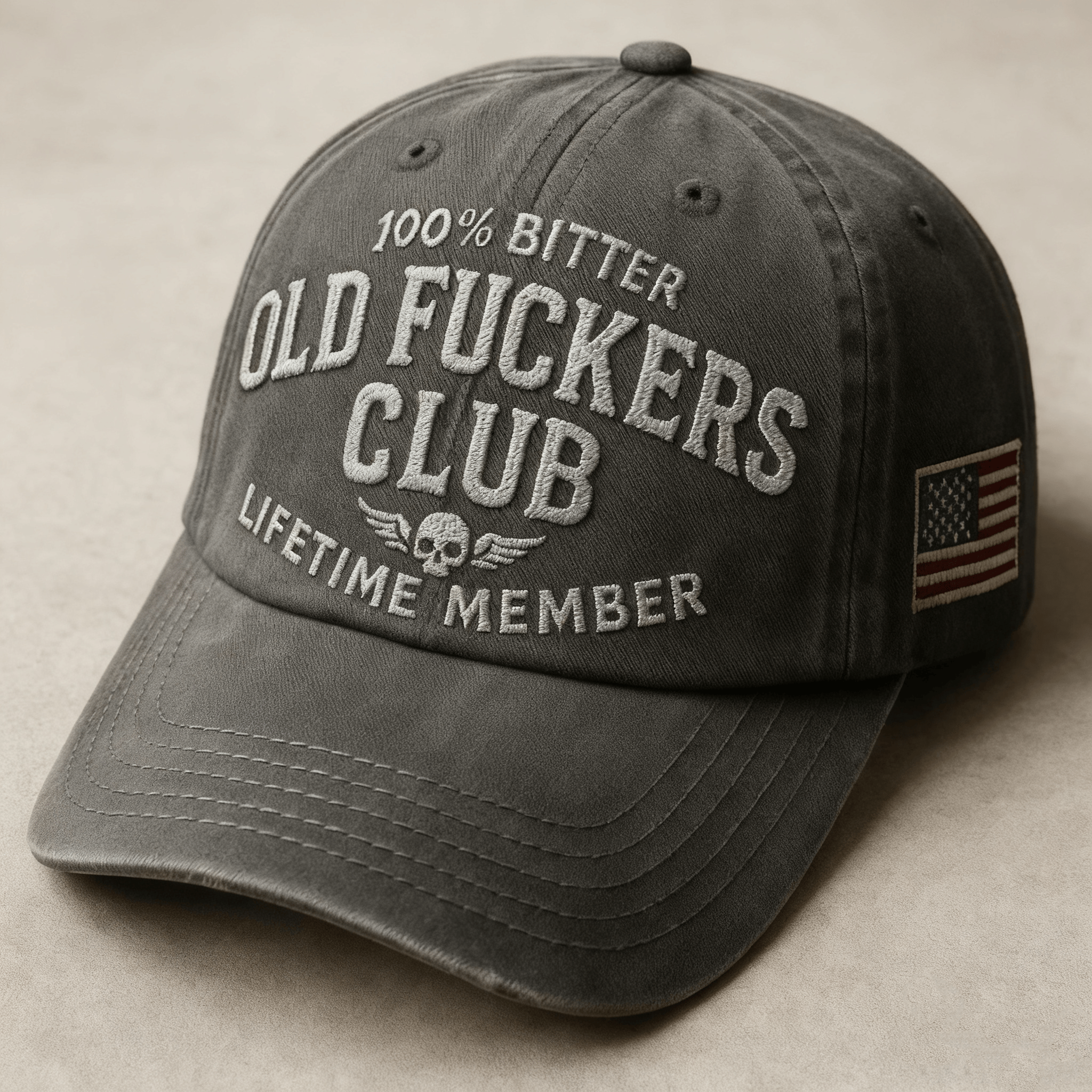 🔥 Hot Sale 49% OFF - Old F*ckers Club - Vintage Baseball Cap