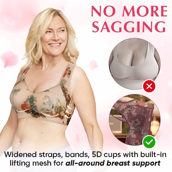🔥FACTORY DIRECT SALE 49% OFF⏰Comfortable Lace Bra Without Buttons👍No More Sagging Breasts
