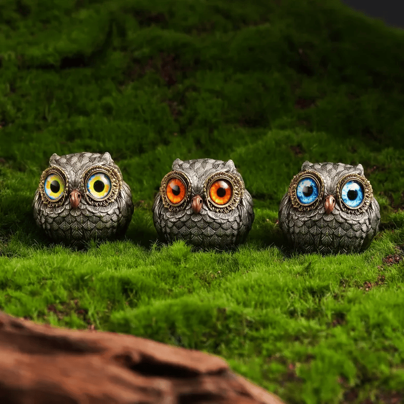 🦉Lucky Owl Guardian-The Wise Watcher of the Felt