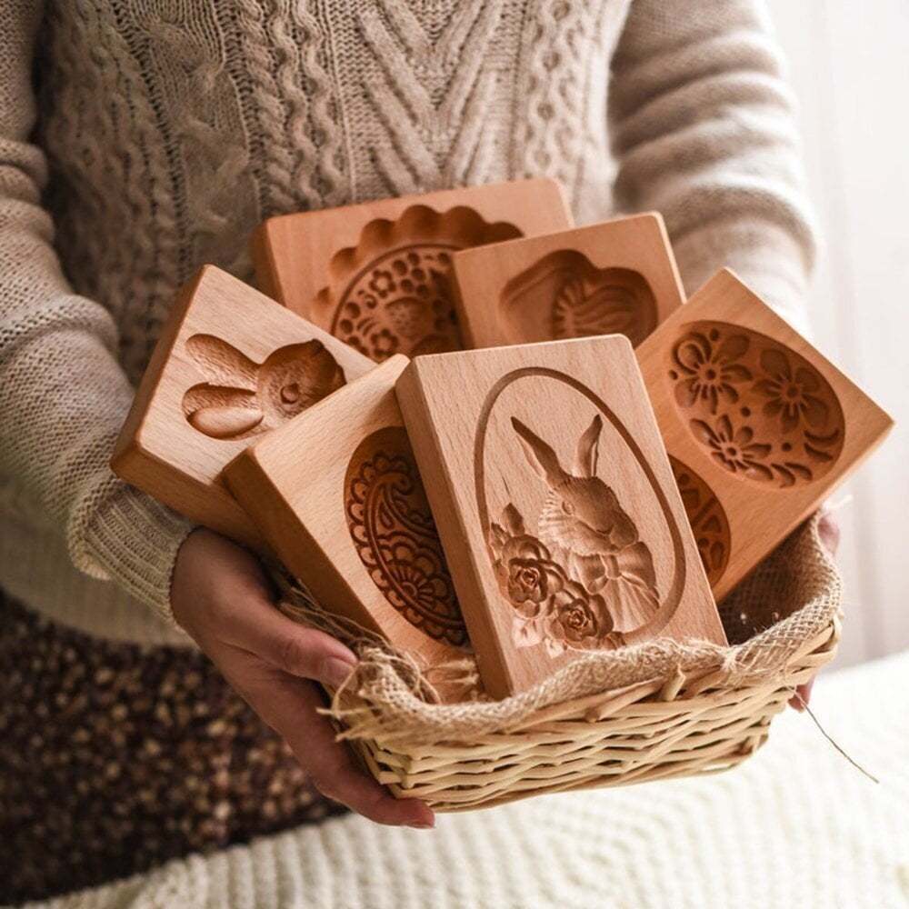 🔥HOT SALE - 49% OFF🔥 Cookie cutter Cookie wooden mold