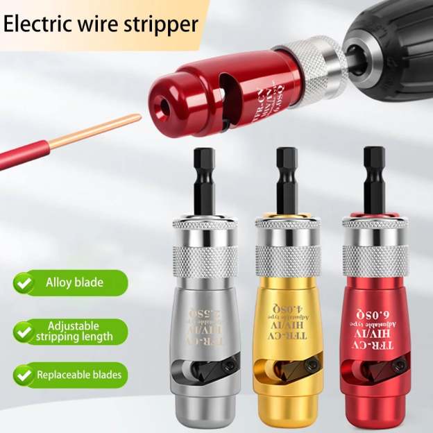  Wire Stripping Tool & Wire Twisting Connector