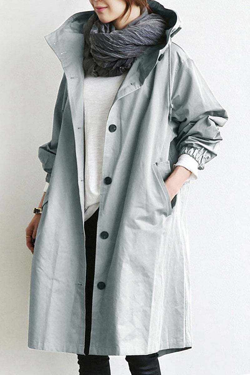 🔥HOT SALE LAST 4 HOURS 57% OFF - ❤️Resistant Hooded Trench Coat (Buy 
