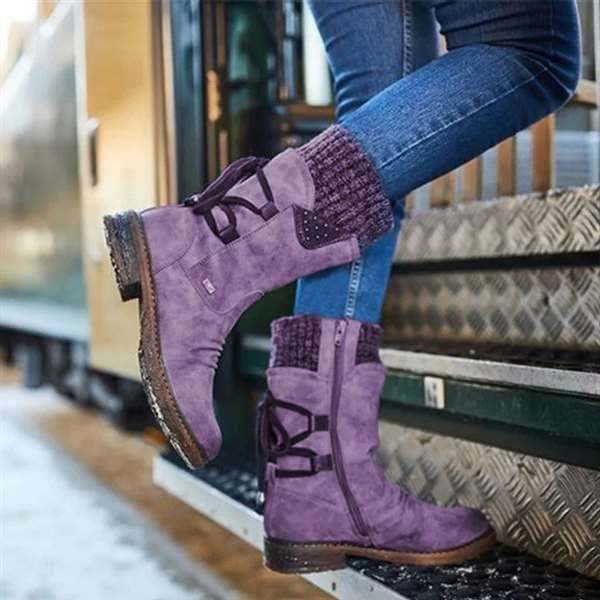 PREMIUM Waterproof Mid Calf Zipper Boots