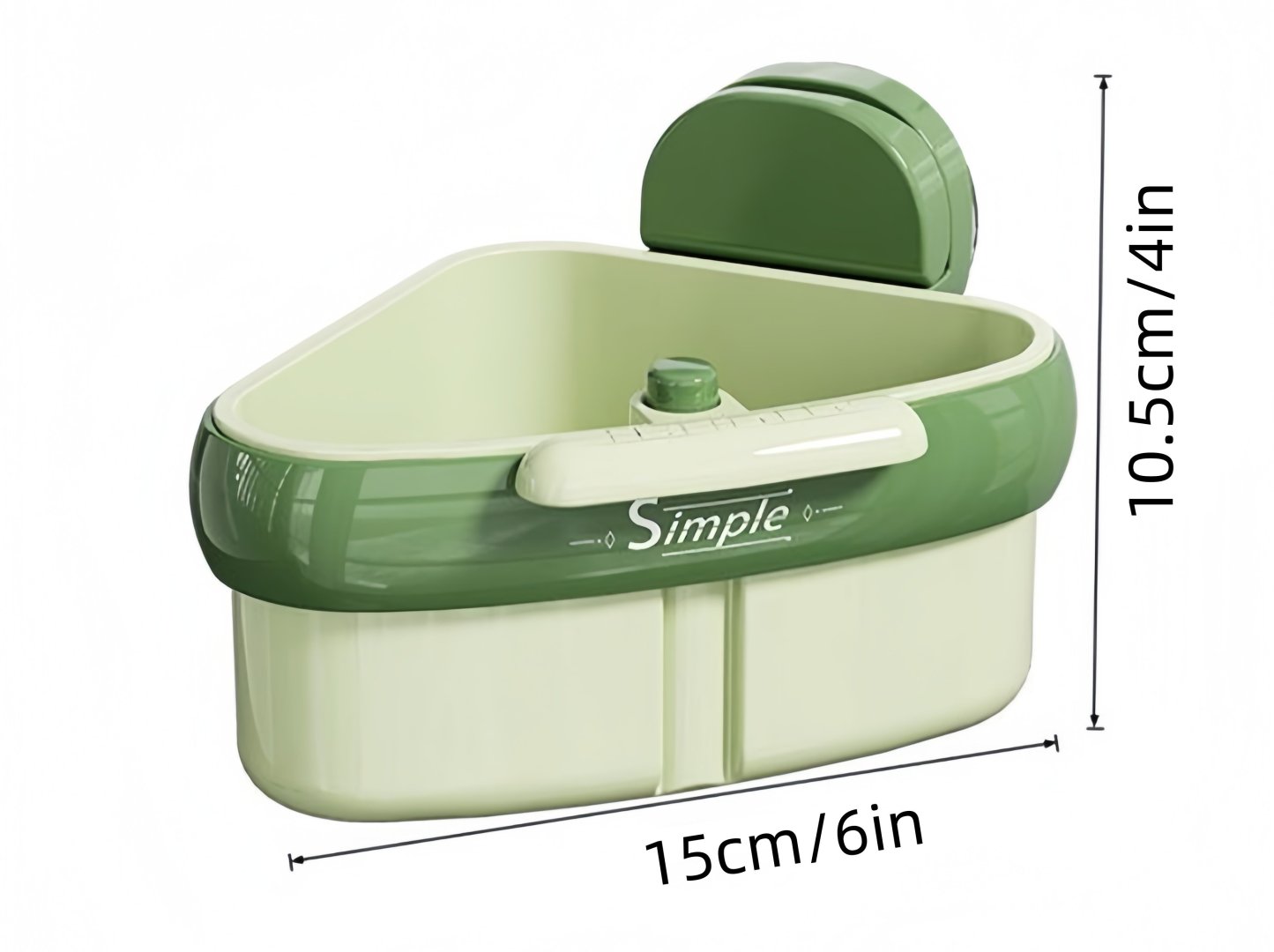 👍Kitchen Goodies-Suction Cup Sink Corner Rack